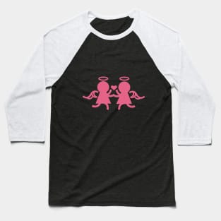 Pink Angels Baseball T-Shirt